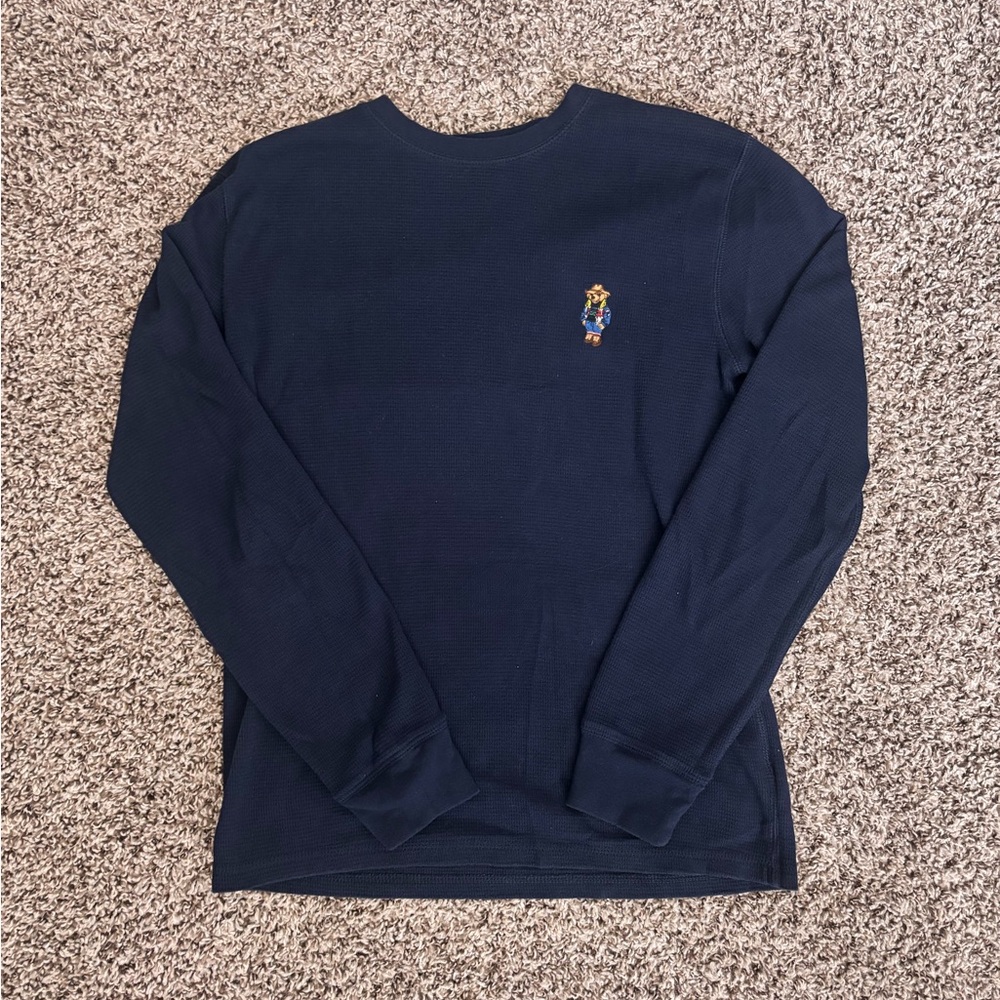 Polo by Ralph Lauren Blue Long Sleeve Tee